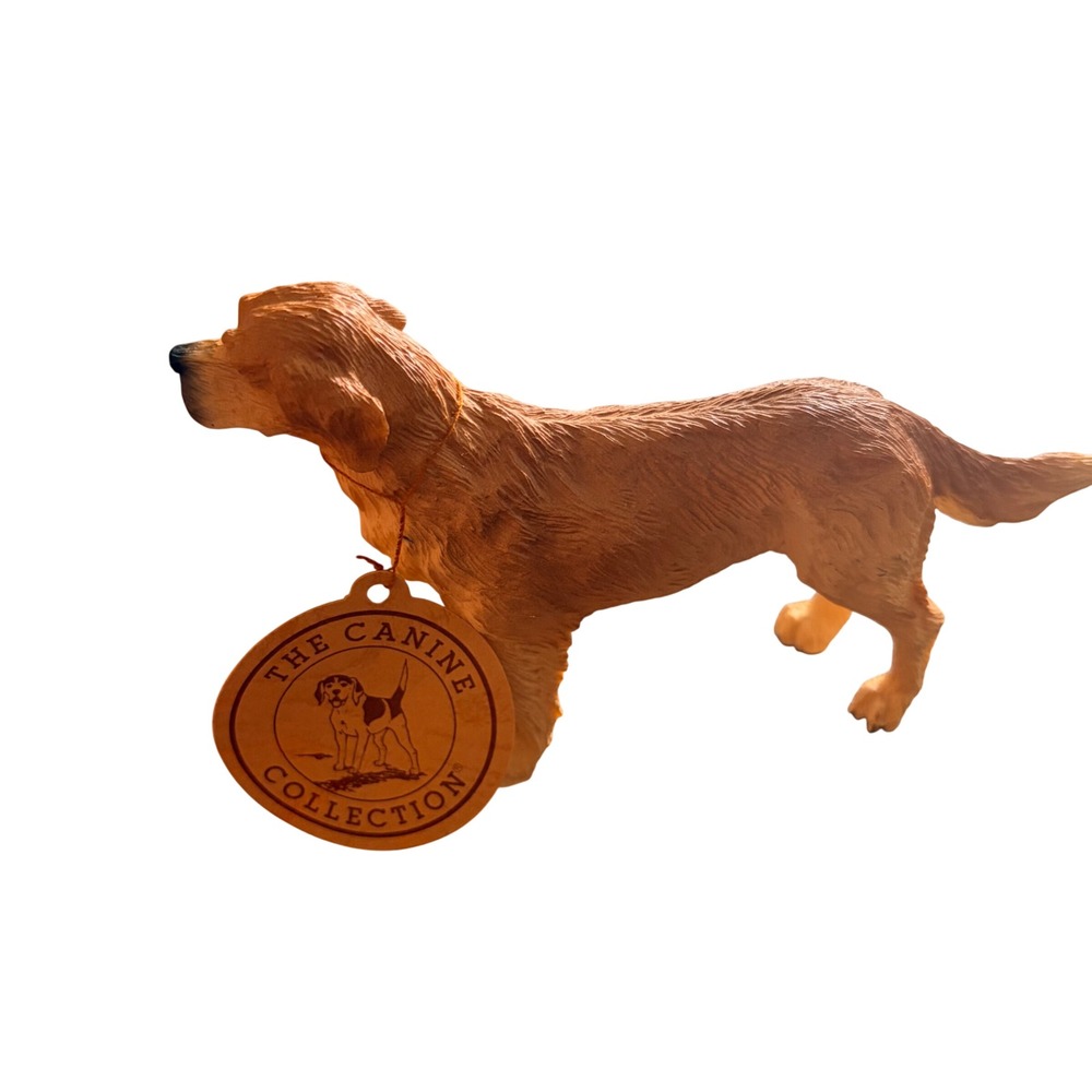 The Canine Collection Golden Retriever Dog Figurine Realistic Animal Statue